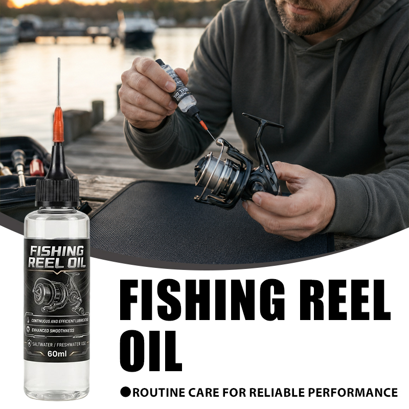 Spinning Reel - Vloeibare onderhoudsformule voor vismolens (olie/smeermiddel) voor