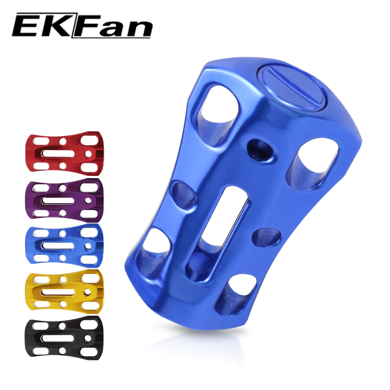 Spinning Reel - EKFan 1pc Aluminiumlegering Uitgeholde Platte Spinning
