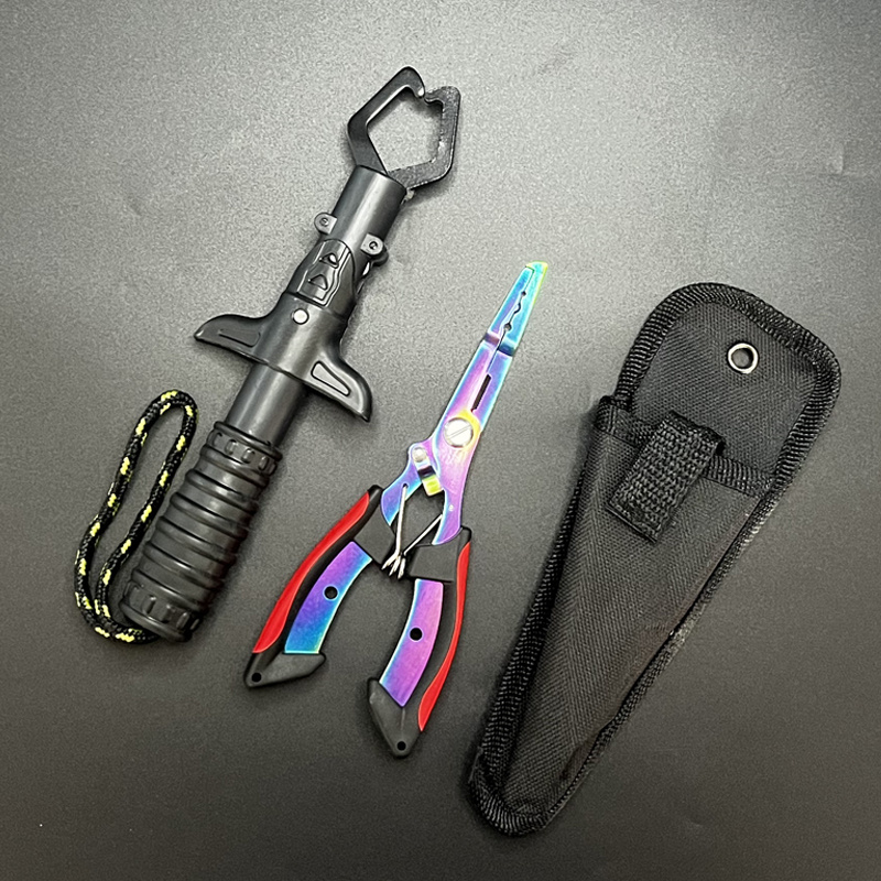Used Fishing Equipment Near Me - Visserijtang en gripset, vislipgrijper met vistang,