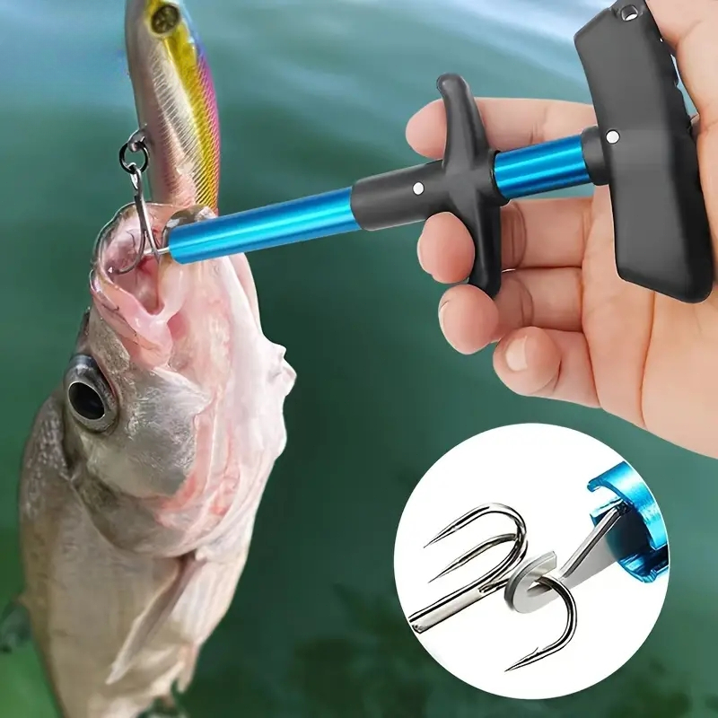 Used Fishing Equipment Near Me - 1 st Draagbare Aluminium T-Haak Taker