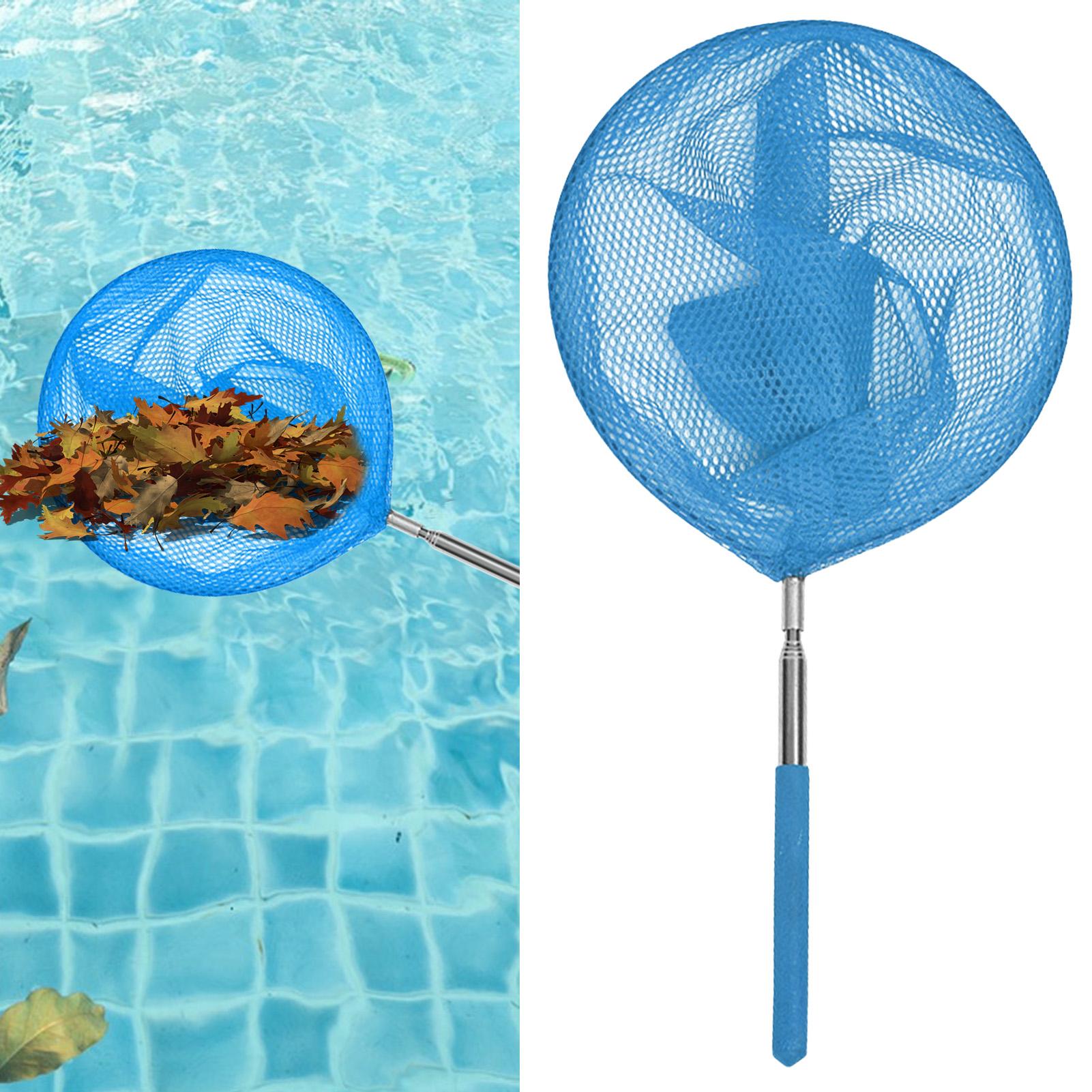 Fishing Equipment Net - Zwembadskimmernet met telescopische paal Roestvrijstalen visnetten