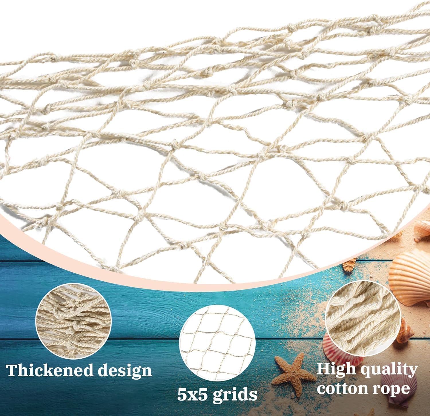 Visnetdecoraties voor feestjes - Fishing Equipment Net recensie en prijs